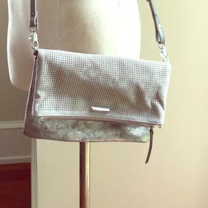 Stella & Dot slate grey/metallic Waverly Petite